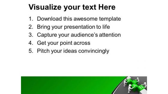 Make A Success Plan With Team PowerPoint Templates Ppt Backgrounds For Slides 0613
