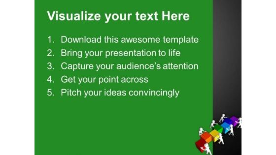 Make A Team Effort To Fix The Problem PowerPoint Templates Ppt Backgrounds For Slides 0613