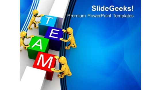 Make A Team For Success In Business PowerPoint Templates Ppt Backgrounds For Slides 0413