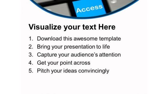 Make Access Difficult For Protection PowerPoint Templates Ppt Backgrounds For Slides 0513