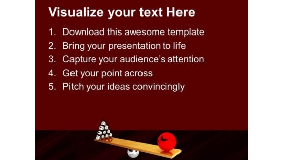 Make Balance Business Theme PowerPoint Templates Ppt Backgrounds For Slides 0413
