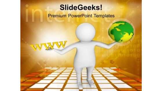 Make Balance With Global Relation With Internet PowerPoint Templates Ppt Backgrounds For Slides 0613