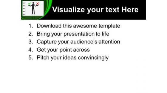 Make Business Choice Right Or Wrong PowerPoint Templates Ppt Backgrounds For Slides 0313