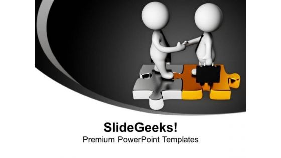 Make Business Relation For Financial Profits PowerPoint Templates Ppt Backgrounds For Slides 0613