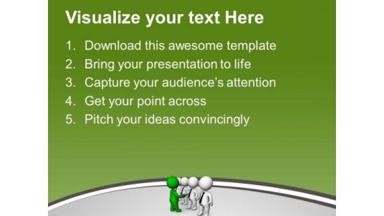 Make Clients For Business Growth PowerPoint Templates Ppt Backgrounds For Slides 0513