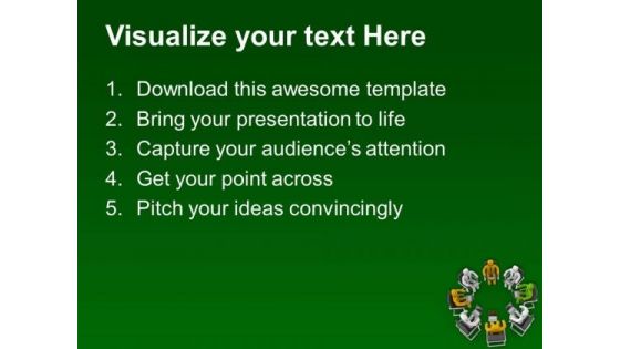 Make Diversity In Team PowerPoint Templates Ppt Backgrounds For Slides 0613
