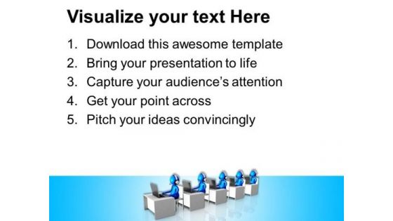 Make Global Communication Easy PowerPoint Templates Ppt Backgrounds For Slides 0713