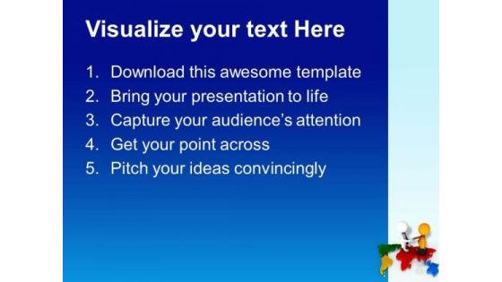 Make Global Relation For Business PowerPoint Templates Ppt Backgrounds For Slides 0613