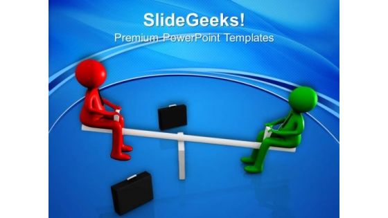 Make Good Balnce In Relation With Clients PowerPoint Templates Ppt Backgrounds For Slides 0613