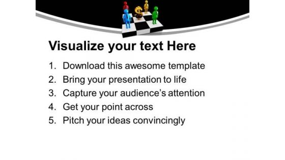 Make Money With Team Efforts PowerPoint Templates Ppt Backgrounds For Slides 0613