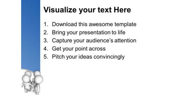 Make Some Trustable Partners PowerPoint Templates Ppt Backgrounds For Slides 0613