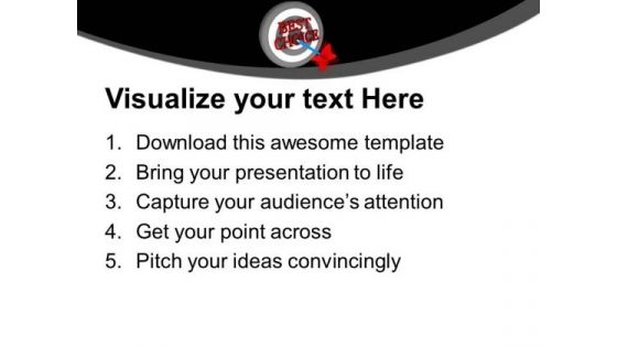 Make The Best Choice In Business PowerPoint Templates Ppt Backgrounds For Slides 0413