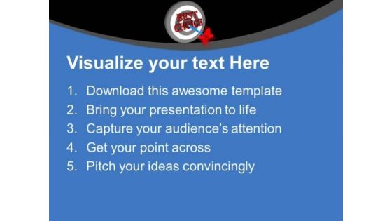 Make The Best Choice In Business PowerPoint Templates Ppt Backgrounds For Slides 0413