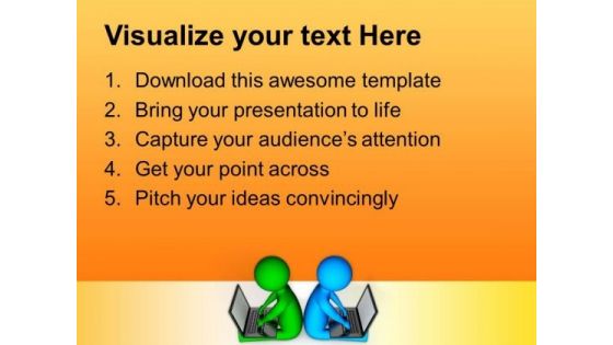 Make Your Business Global And Technical PowerPoint Templates Ppt Backgrounds For Slides 0713