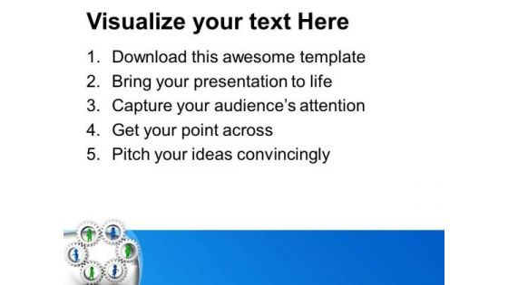 Make Your Own Gear For Success PowerPoint Templates Ppt Backgrounds For Slides 0713