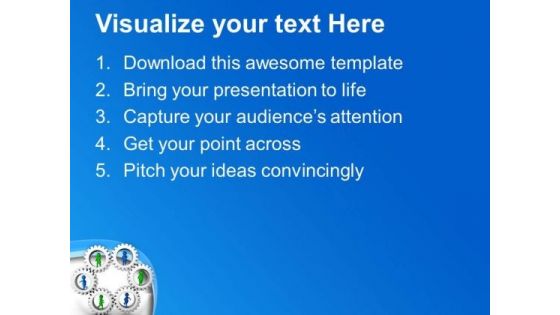Make Your Own Gear For Success PowerPoint Templates Ppt Backgrounds For Slides 0713
