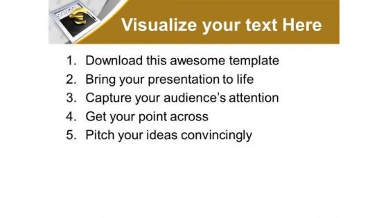 Making Money Online Euros PowerPoint Templates Ppt Background For Slides 1112