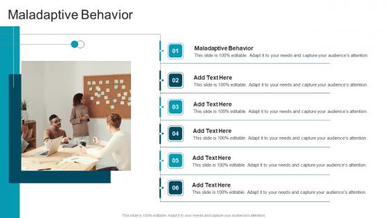 Maladaptive Behavior In Powerpoint And Google Slides Cpb