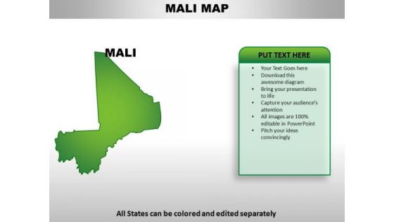 Mali PowerPoint Maps