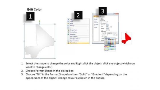 Mali PowerPoint Maps