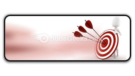 Man Behind Target PowerPoint Icon R