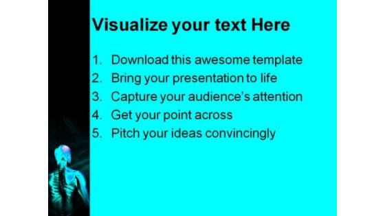 Man Bone Medical PowerPoint Themes And PowerPoint Slides 0711