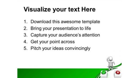 Man Confused Business PowerPoint Templates And PowerPoint Themes 0712