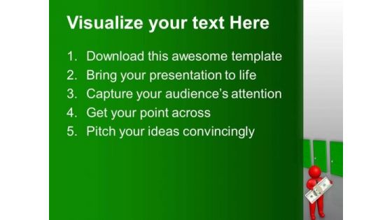Man Deciding Which Way To Go PowerPoint Templates Ppt Backgrounds For Slides 0713