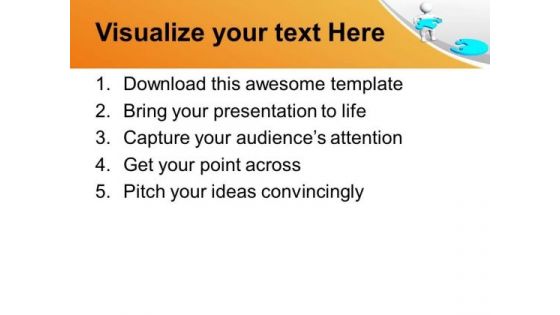 Man Found The Solution Business PowerPoint Templates Ppt Backgrounds For Slides 0213