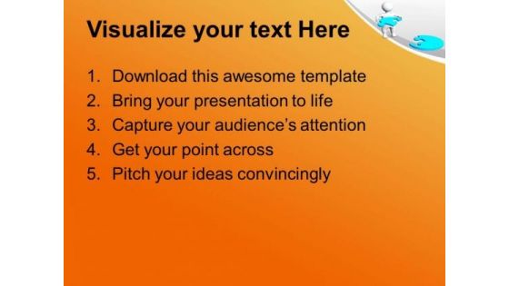Man Found The Solution Business PowerPoint Templates Ppt Backgrounds For Slides 0213