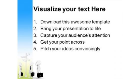 Man Looking Business PowerPoint Themes And PowerPoint Slides 0411