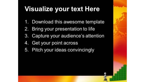 Man Run Towards Profit Business PowerPoint Templates And PowerPoint Themes 0512