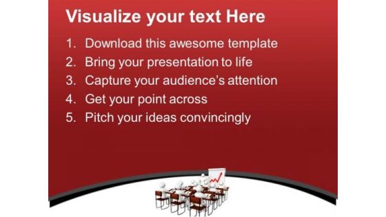 Man Teaching Students Growth Education PowerPoint Templates Ppt Backgrounds For Slides 0213
