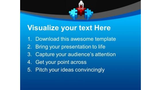 Manage To Fix Solution For Problem PowerPoint Templates Ppt Backgrounds For Slides 0513