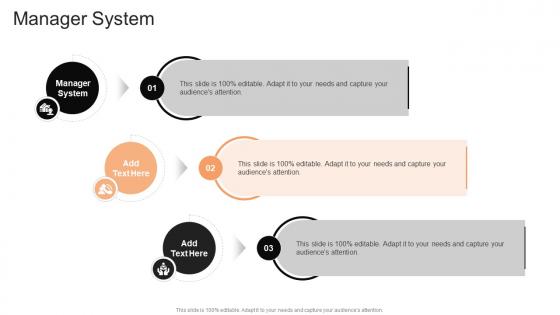 Manager System In Powerpoint And Google Slides Cpb