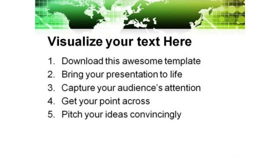 Map Business PowerPoint Themes And PowerPoint Slides 0611