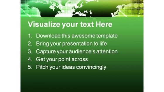 Map Business PowerPoint Themes And PowerPoint Slides 0611