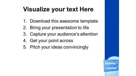 Marketing And Strategy Signpost Business PowerPoint Templates Ppt Backgrounds For Slides 0313
