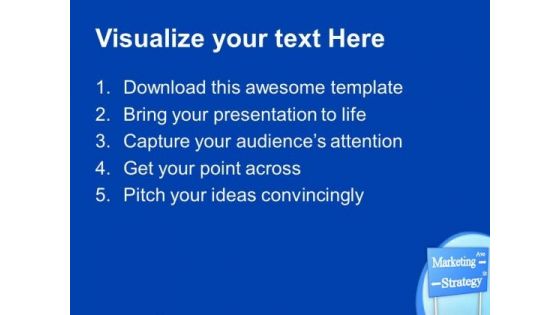 Marketing And Strategy Signpost Business PowerPoint Templates Ppt Backgrounds For Slides 0313