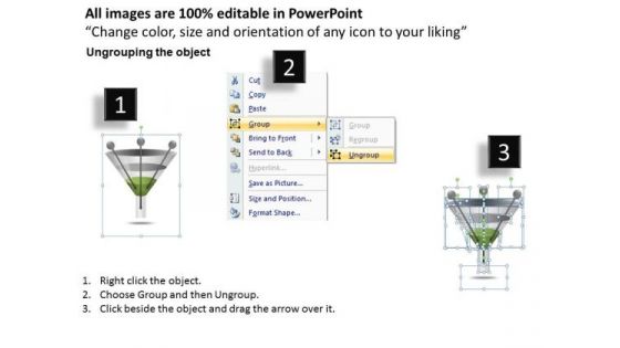 Marketing Diagram 3 Way Business Funnel Diagram Strategic Management