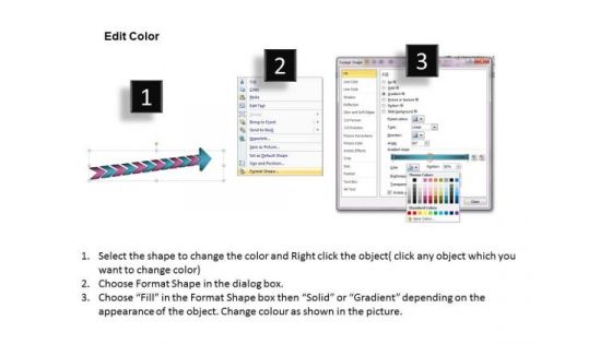 Marketing Diagram 3d Arrow Process 11 Stages Sales Diagram