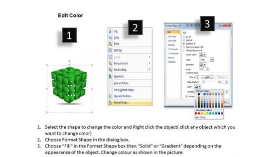 Marketing Diagram 3d Cube Diagrame Perspective Ppt Business Diagram