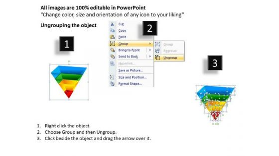 Marketing Diagram 3d Pyramid Inverted Design Mba Models And Frameworks