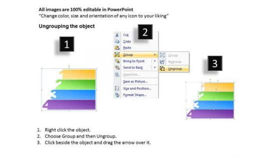 Marketing Diagram 4 Text Boxes Of Planning Steps Strategy Diagram