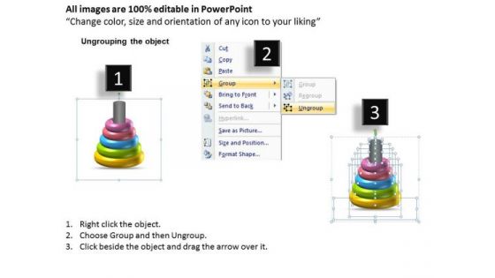 Marketing Diagram 5 Staged Ring Design For Business Mba Models And Frameworks