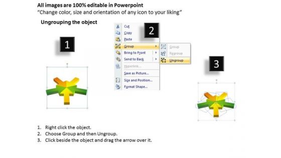 Marketing Diagram Arrows Pointing Inwards Chart 5 Stages 6 Consulting Diagram