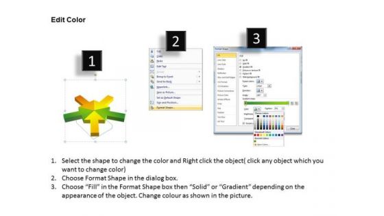 Marketing Diagram Arrows Pointing Inwards Chart 5 Stages 6 Consulting Diagram