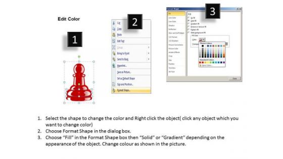 Marketing Diagram Chess Pawn Pieces Sales Diagram