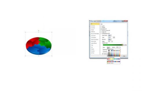 Marketing Diagram Circular Jigsaw Diagram Puzzle Process Style 2 Business Cycle Diagram