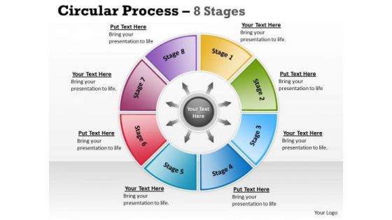 Marketing Diagram Circular Process 8 Stages Strategy Diagram